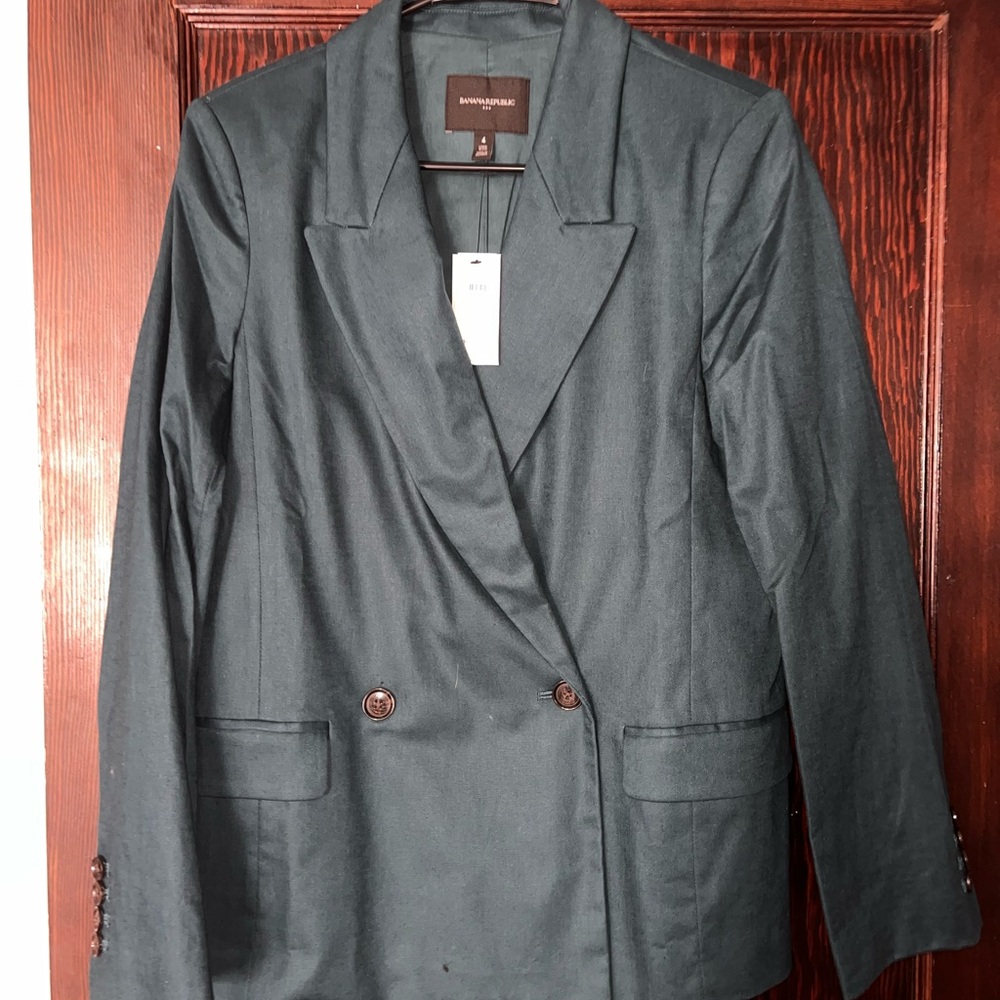 Banana Republic Teal Blazer